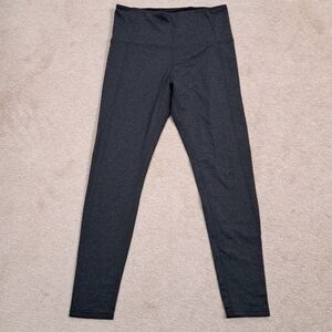 Tuff Athletics Leggings Grey Medium Yoga Active Pant Casual Stretch Loungewear